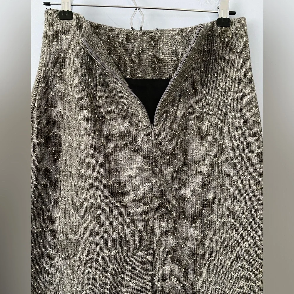Renee C, By So Cool Womens Size S Straight Pencil Skirt Color Grey Tweed Wool